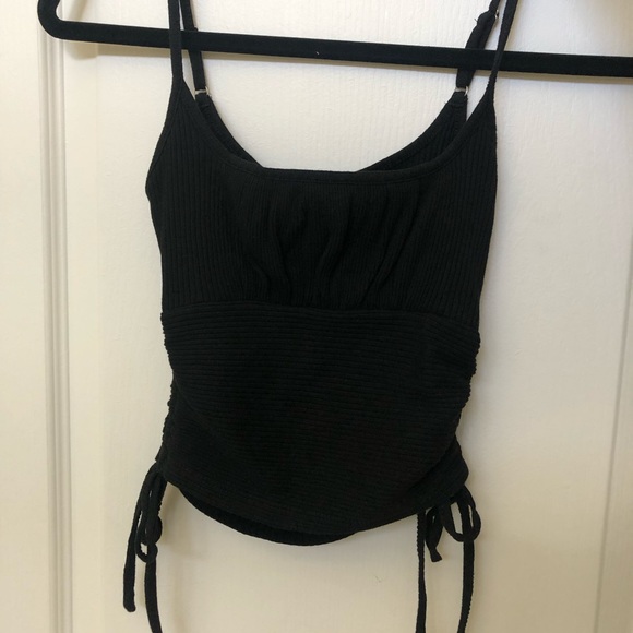 Princess Polly Areia Black Top, US 4 - Picture 4 of 7